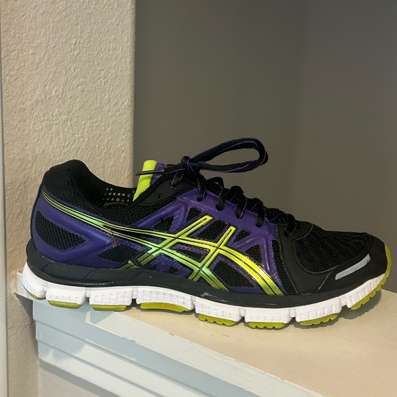 Asics Gel Neo 33 Women's Size 8.5 Black Mesh Lace Up Running Shoes T272N - Picture 2 of 13